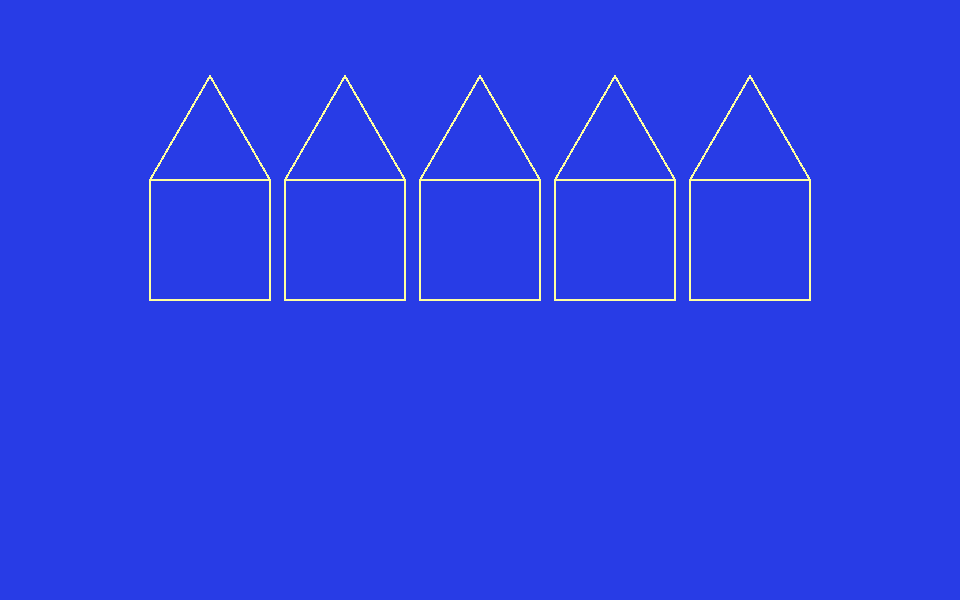 rangée de maisons